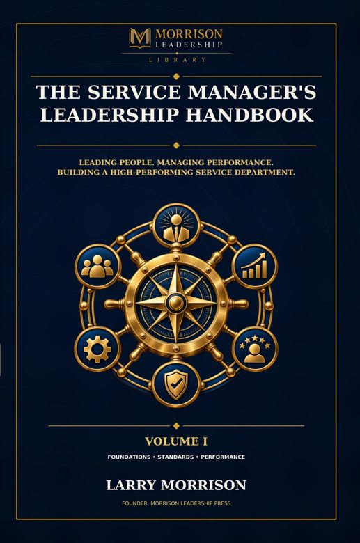 Front cover of The Service Manager’s Leadership Handbook, Volume I