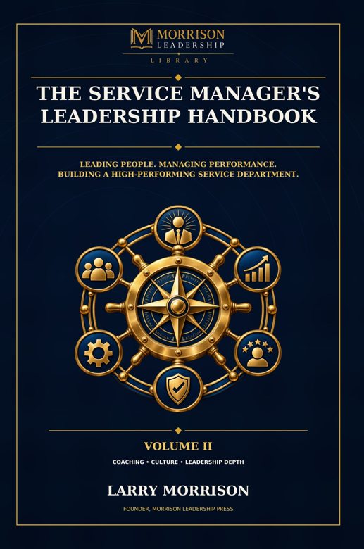 Front cover of The Service Manager’s Leadership Handbook, Volume II