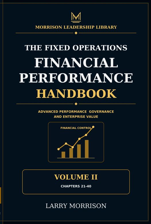 Front cover of The Fixed Operations Financial Performance Handbook, Volume II